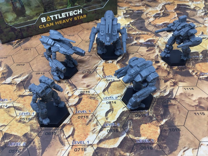 BattleTech: Miniature Force Pack - Clan Heavy Star – Level One Game Shop