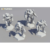 BattleTech: Miniature Force Pack - Hansens Roughriders Battle Lance - The  Art Store/Commercial Art Supply